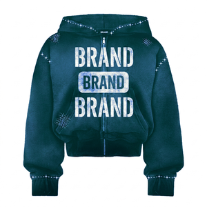 Fournisseur de sweats à capuche streetwear personnalisés en molleton épais coupe oversize pour boutiques américaines avec logo personnalisé - Product Image 4