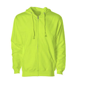 Sweat à capuche zippé 100 % coton tendance camouflage pour hommes et femmes, broderie fine, coupe ample, en pur coton - Product Image 2