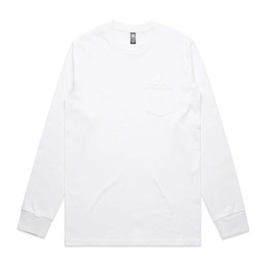 เสื้อยืดแขนยาวผู้ชาย พรีเมียม ผ้าฝ้ายคอมบ์ 100% เนื้อหนา คอกลม แขนจั๊มพ์ - Product Image 5