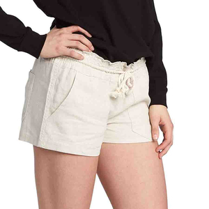 Shorts de Mujer con Estampado Floral, Cintura Media, Banda Elástica, Tejido de Poliéster, Estilo Casual, Transpirables, Corte Regular - Product Image 6
