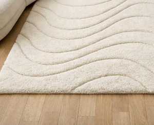 Tapis 100% laine tuftés à la main |   Tapis d'intérieur en laine faits à la main, design moderne |   Tapis sur mesure en gros - Product Image 2