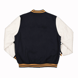 <b>Men</b> Custom Unbranded Varsity <b>Baseball</b> <b>Jacket</b> Wholesale Blank Streetwear Coat - Product Image 5