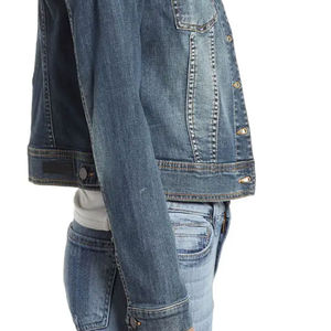 Chaqueta Vaquera para Mujer, Diseño Personalizado, Alta Calidad, Transpirable, Resistente al Viento, para Otoño e Invierno, con Botones, Venta al Por Mayor - Product Image 5