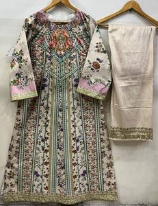 Trajes de shalwar kameez para mujer, ropa de invierno 2026, de gran venta, con bordados de terciopelo. - Product Image 6