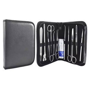 Kit de dissection pour étudiants en biologie médicale et vétérinaire, instruments chirurgicaux pour interventions mineures, instruments chirurgicaux manuels en acier inoxydable CE - Product Image 1