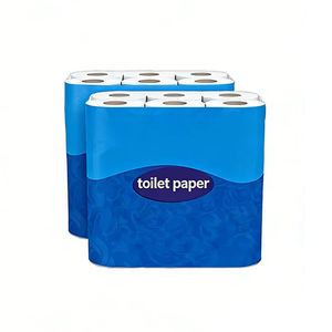 Luxury Wood Pulp Toilet <b>Paper</b> 2 Ply Office Toilet <b>Paper</b> <b>Roll</b> High Quality Bathroom Tissue Supplier Manufacturer - Product Image 5