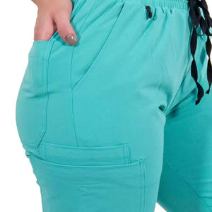 Uniformes Médicos Antiarrugas Unisex de Poliéster, Rayón y Spandex, Diseño Personalizado de Pakistán, Conjunto de Uniformes para Enfermeras, Venta al por Mayor, OEM - Product Image 5