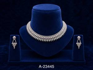 Women's 24K Gold Plated Jewelry Set Necklace <b>Earrings</b> Ring Water <b>Drop</b> Classic Wedding Alloy A-23449 - Product Image 3