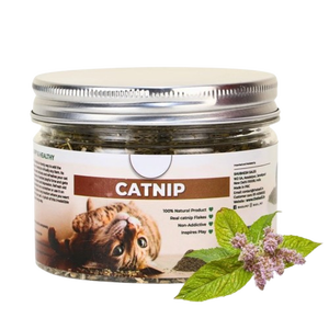 Poudre de Catnip Naturelle Séchée pour Chats, Herbe Fraîche, Feuilles de Catnip 20 Mesh, Catnip Broyé, Matière Végétale Premium pour Animaux de Compagnie, Vente en Gros - Product Image 1