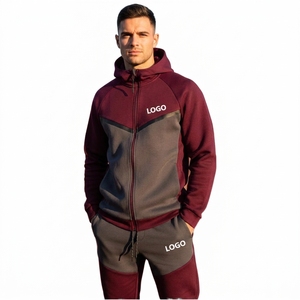 Conjunto Deportivo Casual Elegante para Hombre de Calidad Premium, Chaqueta y Pantalones con Cremalleras y Logotipo Personalizado, Traje Deportivo para Correr y Gimnasio - Product Image 6