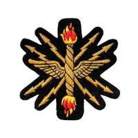 Ventoria Enterprises Menawarkan Patch Bordir Logo Desain Besar Buatan Tangan dengan Kawat Bullion Kustom yang Laris Terjual.