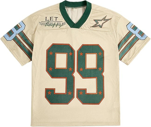 Jersey de Fútbol Americano Personalizado de Alta Calidad, Manga Corta, Talla Grande, Uniforme de Equipo - Product Image 6