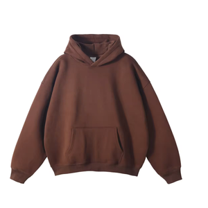 Sudadera con Capucha Oversize sin Cordones de Alta Calidad, Gruesa de Forro Polar, Pesada, Transpirable, Ecológica, Estilo Urbano para Invierno - Product Image 3