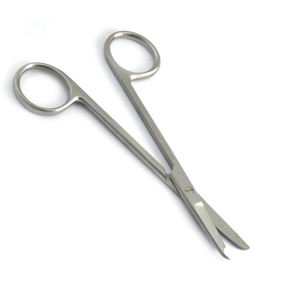Manual Suture Scissor Set Straight/Curved Stainless Steel <b>Instrument</b> in 3.5 4.5 5.5 Inches CE ISO Certified By Grip Surgical - Product Image 6