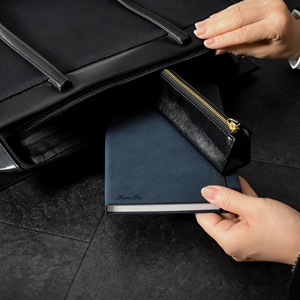 Carnet à couverture rigide A5 B6 GRAVINO Boîte PU Numéro de page - Product Image 6