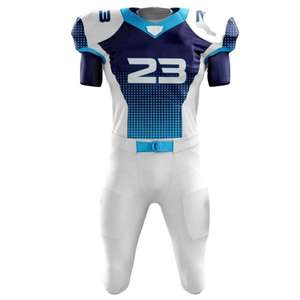 Uniformes de Fútbol Americano Personalizados al por Mayor 2026, Sublimación Completa, Unisex, Precio Razonable, Logotipo y Diseño Personalizados - Product Image 3