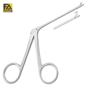 Forceps d'oreille manuel Wullstein Source d'alimentation manuelle pour instrument chirurgical en acier inoxydable et plastique - Product Image 1