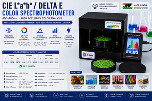 Spectrophotomètre de laboratoire CIE, colorimètre Delta E pour une analyse précise des différences de couleur* - Product Image 6