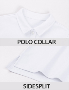 Polo à manches longues pour enfants, prix d'usine, coton et polyester, vêtements de rentrée scolaire, uniformes pour filles - Product Image 5
