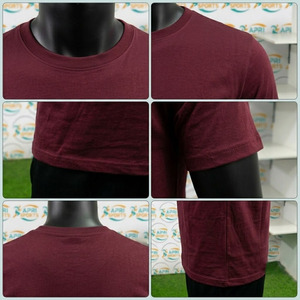 เสื้อยืดผู้ชายสีพื้นสไตล์ลำลอง ผ้าฝ้าย/โพลีเอสเตอร์ 100% เป็นมิตรกับสิ่งแวดล้อม แห้งเร็ว ระบายอากาศได้ดี เหมาะสำหรับฤดูร้อน - Product Image 5