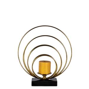 Candelabro de Aluminio Hecho a Mano con Cristales, Resistente al Calor, Duradero, para Decoración del Hogar en Navidad y San Valentín - Product Image 1