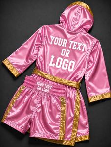 Ensemble uniforme de boxe personnalisé OEM ODM unisexe, débardeur slim, short et t-shirt, logo avant/arrière, 180g, toutes couleurs, toutes tailles, marque privée - Product Image 5
