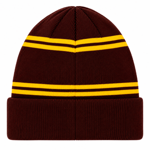 หมวกไหมพรม Iota Phi Theta สีน้ำตาลทอง ปี 1963 สำหรับผู้ชาย หมวกบีนนี่แบบมีขอบ ป้องกันความหนาว ลายตัวอักษร ผ้าถักนุ่ม ยืดหยุ่นได้ - Product Image 4