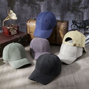 Gorra de Béisbol Retro de Lona de Algodón para Primavera y Verano, para Hombres de Mediana Edad, Resistente al Viento, Cálida y Casual - Product Image 3