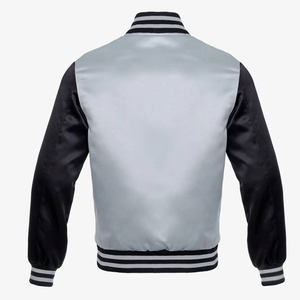 Chaqueta de Invierno para Hombre de Alta Calidad, Diseño Varsity con Patrón Jacquard Ligero, Capucha con Cierre, Transpirable, Satinado, con Logotipo Personalizado, Nueva - Product Image 2
