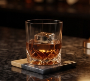 <b>Square</b> <b>Black</b> Resin And Walnut Wood Coasters Perfect For Home Hotel <b>Coffee</b> Tea Wine Tableware Accessory And Elegant Dining - Product Image 3