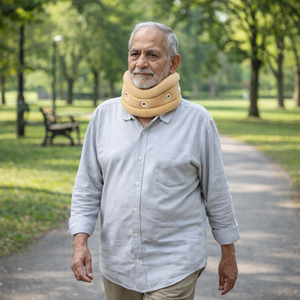 Adjustable Cervical Neck Collar Support Brace | Soft Foam Pain Relief Posture Corrector Neck Support Injury Recovery Daily Wear - Product Image 2