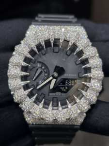 Reloj de Moissanita Mecánico y de Cuarzo de la Mejor Calidad de Starspire Jewels, Resistente al Agua 3BAR, Estilo Elegante para Mujer - Product Image 3