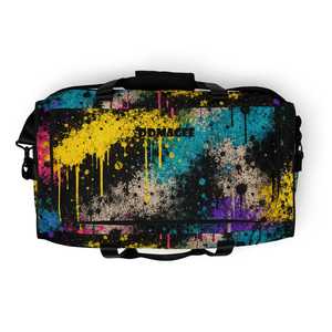 Sac de sport coloré à motif éclaboussures de peinture, en polyester, avec fermeture éclair, pour voyage, gym, usage quotidien, style durable - Product Image 5