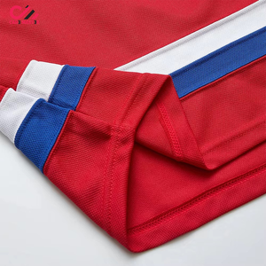 Customizable Vintage <b>Ice</b> Hockey Jersey Plus Size V Neck Sportswear Twill Embroidery OEM Service Custom Color Sublimation Hockey - Product Image 6