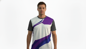 เสื้อฟุตบอลชาย ชุดทีมแบบกำหนดเอง ชุดกีฬาโพลีเอสเตอร์ระบายอากาศ แห้งเร็ว เสื้อฟุตบอล ชุดฝึกซ้อม ขายส่ง - Product Image 4