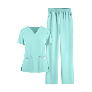 High Quality Women's Scrub Suit Customized Accessories Fashionable Medical Uniform Soft Fabric <b>Nursing</b> Scrubs - Product Image 4