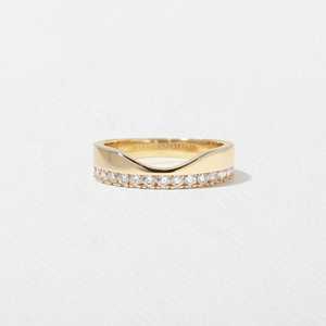 Wide Wedding Bands Round Lab Grown Diamond 14K 18K Solid Gold Pave Set 4.5mm Luxury Modern Bridal Stacking <b>Rings</b> Gifts For Women - Product Image 1