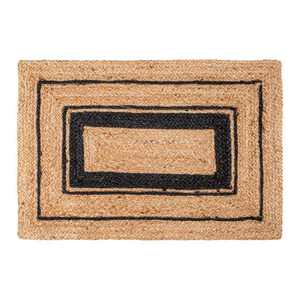 Alfombra Redonda de Yute Trenzado, Ecológica, Hecha a Mano, para Sala de Estar, Dormitorio, Decoración Rústica, Diseño Personalizado, Calidad de Exportación - Product Image 1