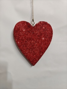 Estrella de madera con resina epoxi, estrella colgante de madera - Product Image 3