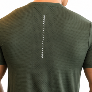 Camiseta Deportiva Transpirable para Hombre, Ropa de Fitness de Secado Rápido, Camisetas de Running de Alto Rendimiento, Ropa Deportiva para Gimnasio, Camisetas para Hombre - Product Image 6