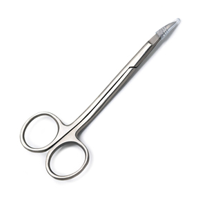 2 Piezas Tijeras Dentales La-Grange de Doble Curvatura para Recorte de Tejido y Encías, Instrumentos Quirúrgicos de Acero Inoxidable, Manuales, Certificación CE - Product Image 2