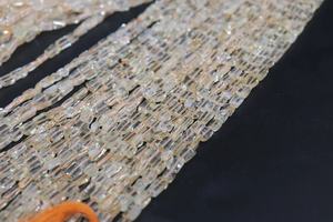 Perles ovales lisses en citrine naturelle à 100 %, 4x6 mm, longueur de brins de 14 pouces, pour la fabrication de bijoux - Product Image 2