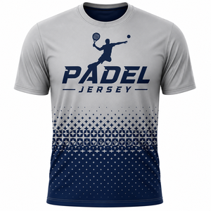 Op maat gemaakte padeltennis, pickleball en golf shirts voor dames, ademend, dry-fit, korte mouwen, polyester, groothandel - Product Image 1