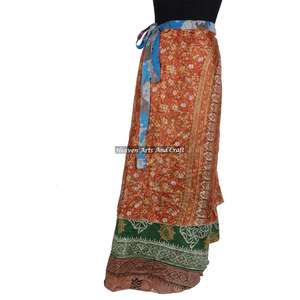 2026 Women Magic <b>Skirt</b> <b>Wrap</b> <b>Skirt</b> Wholesale Discount!!! Assorted Silk Sari <b>Wrap</b> <b>Skirt</b> 50 Pcs Dress for Women Clothes Convertible - Product Image 4