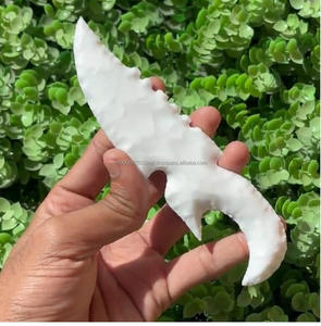 คริสตัลหินธรรมชาติทำด้วยมือสีดำหินออบซิเดียนพลอยและอินเดียอาเกตหัวลูกศรสำหรับใช้ในการรักษา - Product Image 6