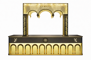 Comptoir de présentation de la cuisine du Grand Maharaja pour les mariages - Product Image 2