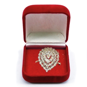 Elegante Anillo de Diamantes de Corte Brillante Color G Natural de 0.55ct, Chapado en Rodio de Oro Rosa de 14K para Mujer, Diseño Elegante, Certificado IGI, B2B - Product Image 2