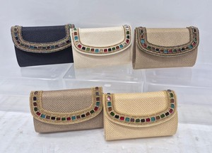 Handmade Mirror Work Jute <b>Clutch</b> Bag for Women | Ethnic Party <b>Wedding</b> Envelope Purse | Designer Potli Style Sling <b>Clutch</b> - Product Image 2