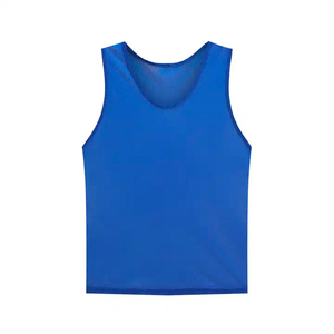 Custom Heat-Transfer Printed Mesh Football <b>Training</b> Vest Team Soccer Reversible <b>Bibs</b> with Custom Logo & Size for Unisex Adults - Product Image 6