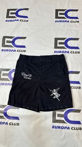 Pantalones Cortos de Mezclilla Holgados de Algodón para Hombre, Estilo Urbano, con Serigrafía de Alta Calidad, MOQ Bajo - Product Image 6